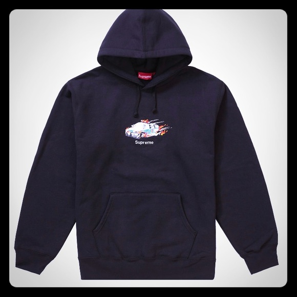 supreme cop car hoodie
